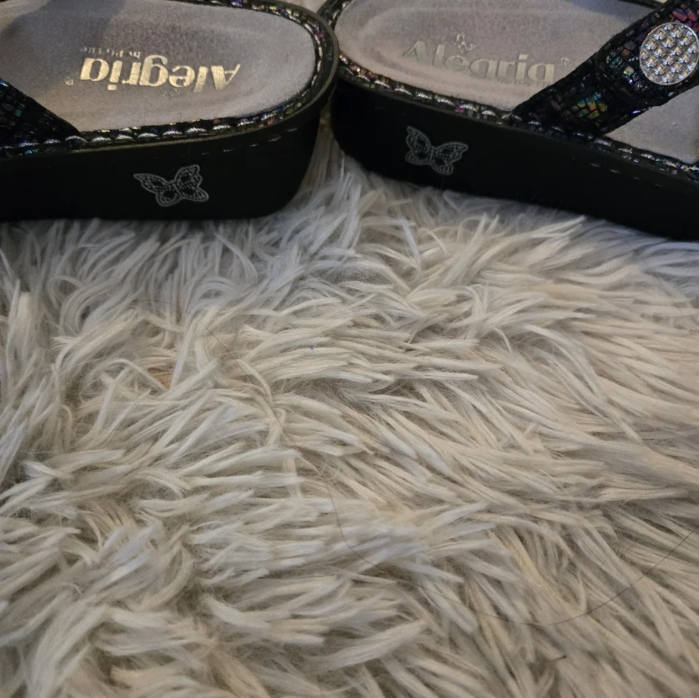 Alegria Stone Dazzle Sandals - Picture 7 of 7